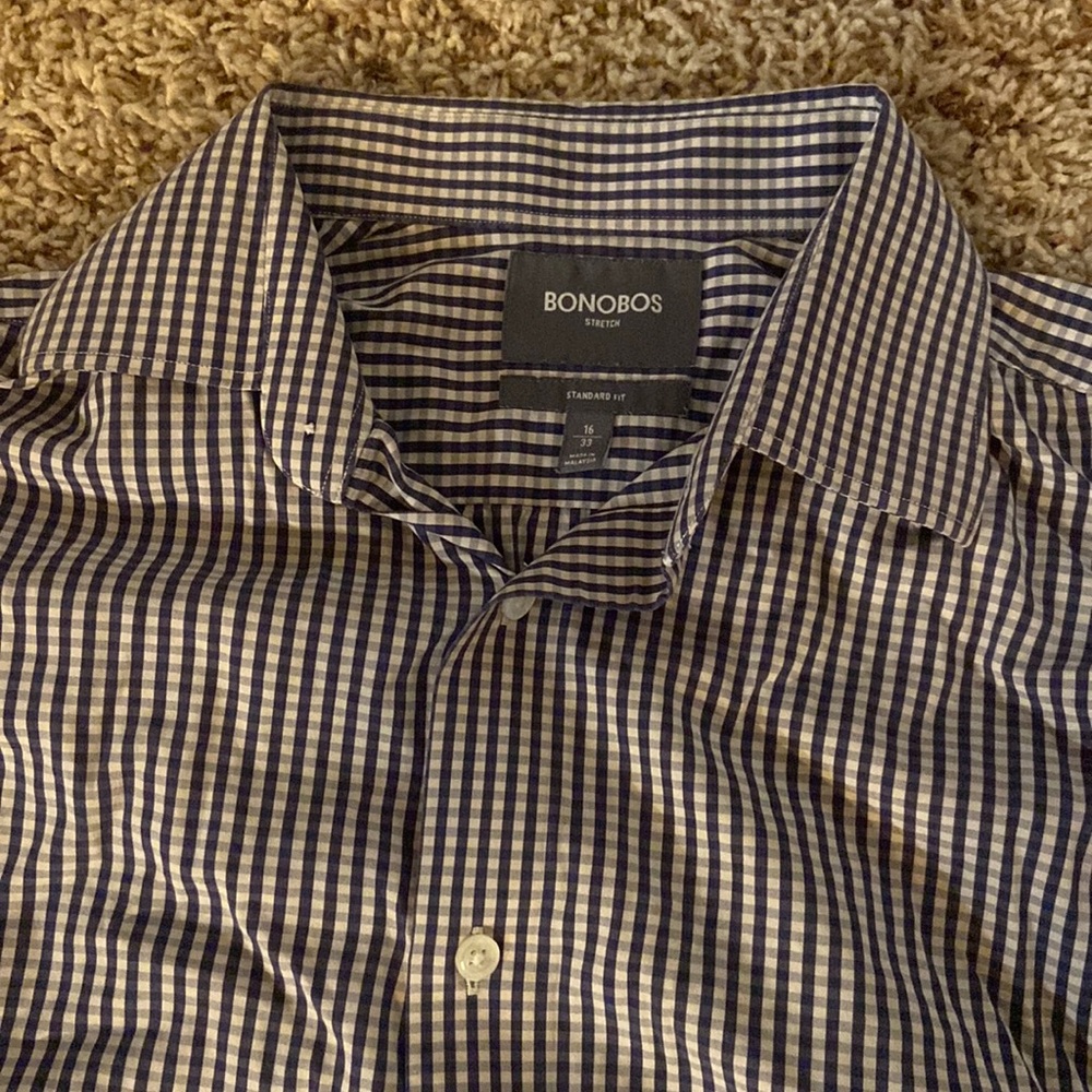 Bonobos mens button down shirt